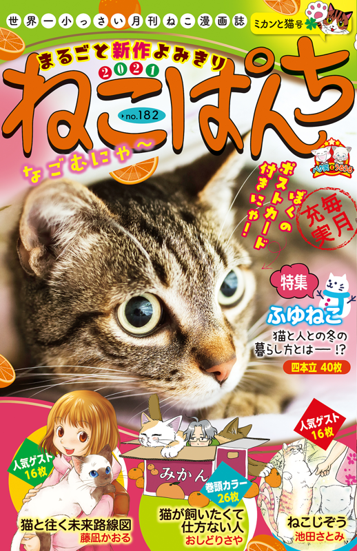 ねこぱんちNO.182 ミカンと猫号 | 少年画報社
