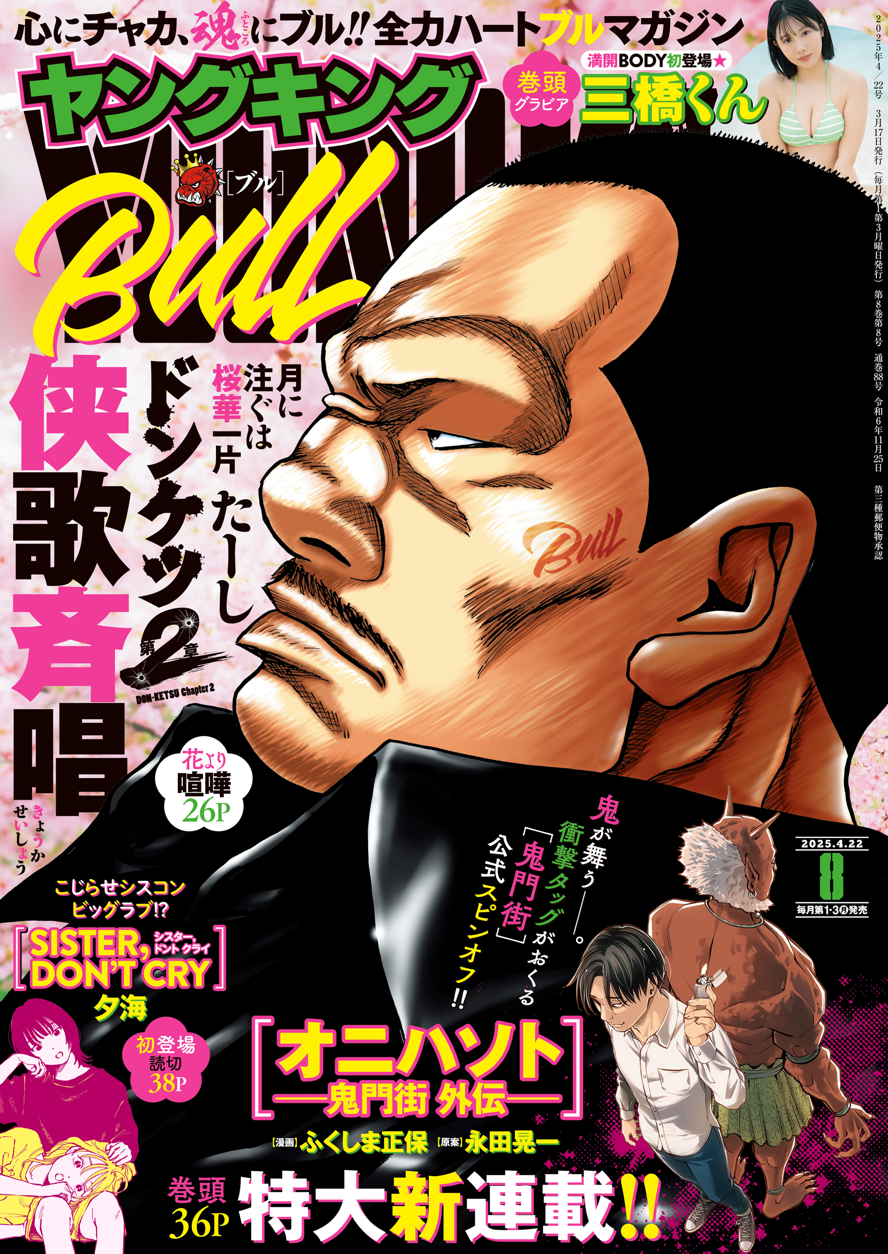 ヤングキングBULL 2025年4/22号 の表紙