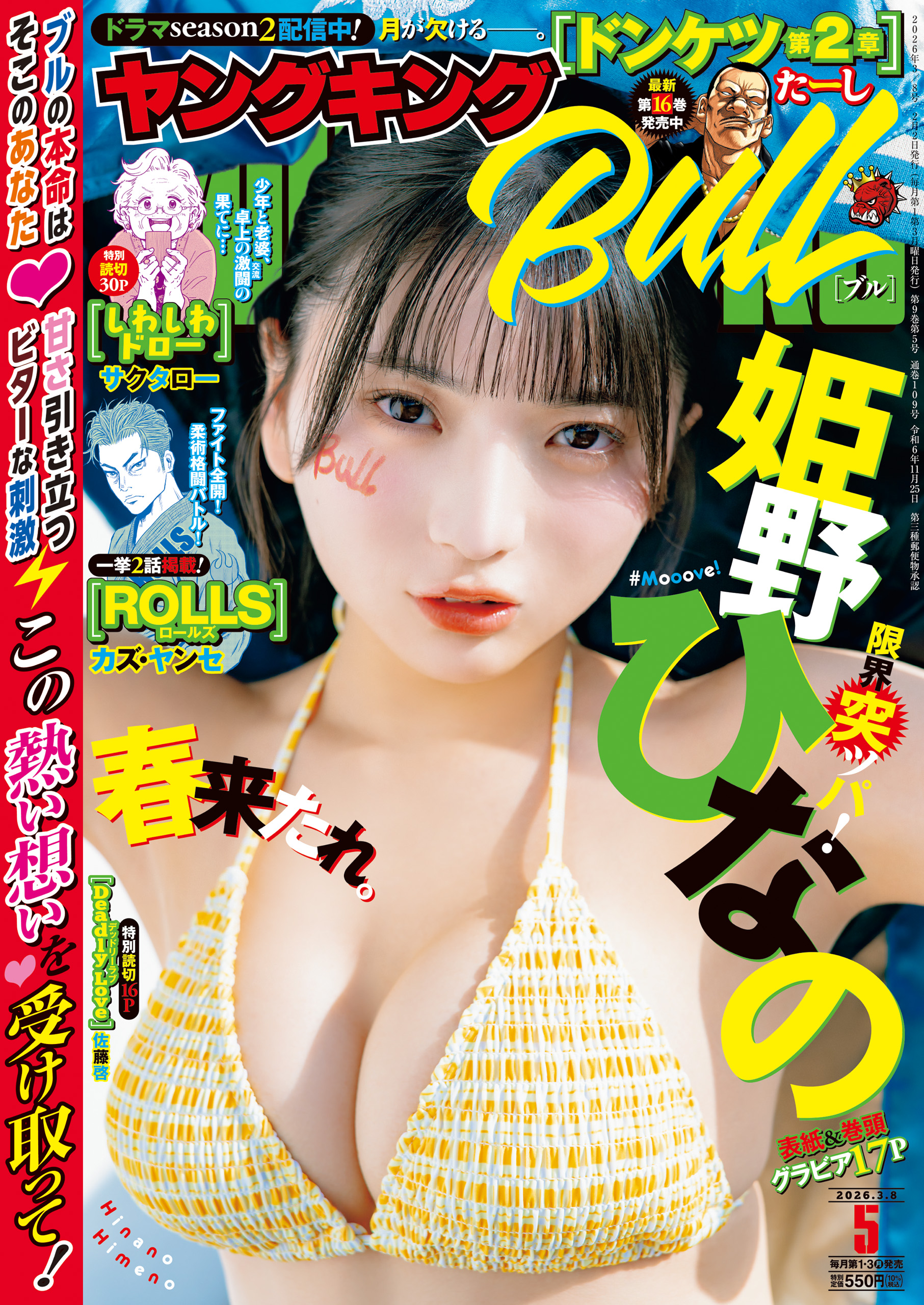 ヤングキングBULL 2026年3/8号 の表紙