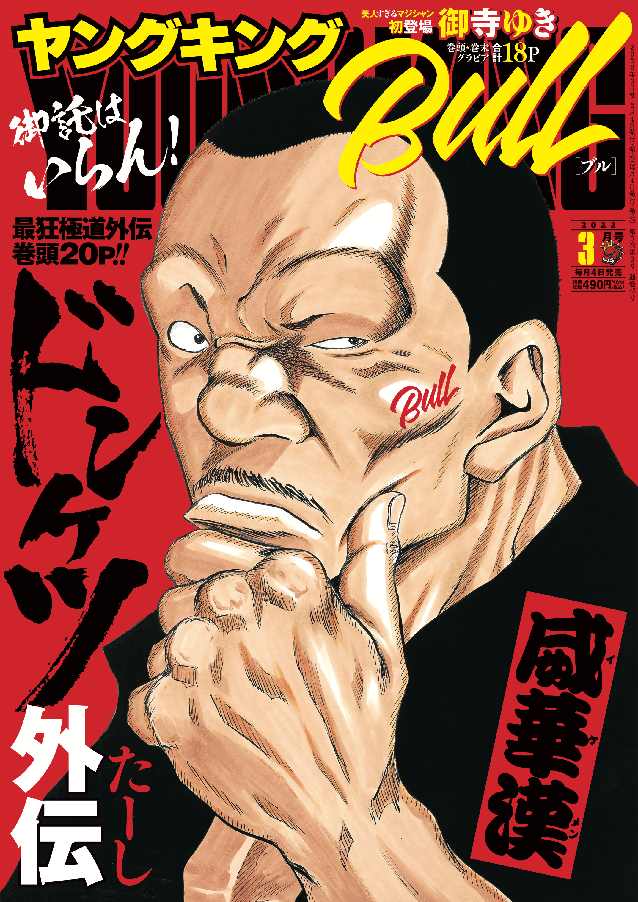 ヤングキングbull 22年3月号 少年画報社