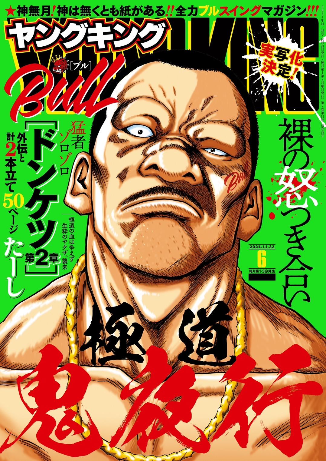 ヤングキングBULL 2024年6号 の表紙