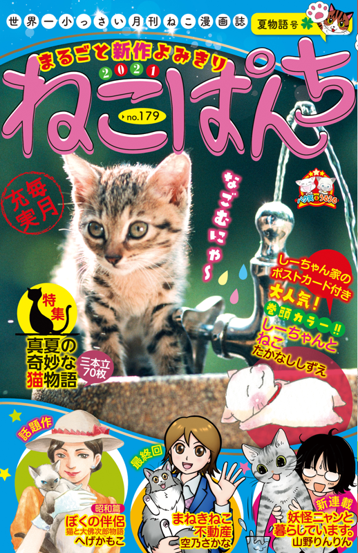 【中古】 ねこぱんち １１（夏休み号）/少年画報社 ねこぱんち 春旅号 (にゃんCOMI廉価版コミック) | 永尾 まる