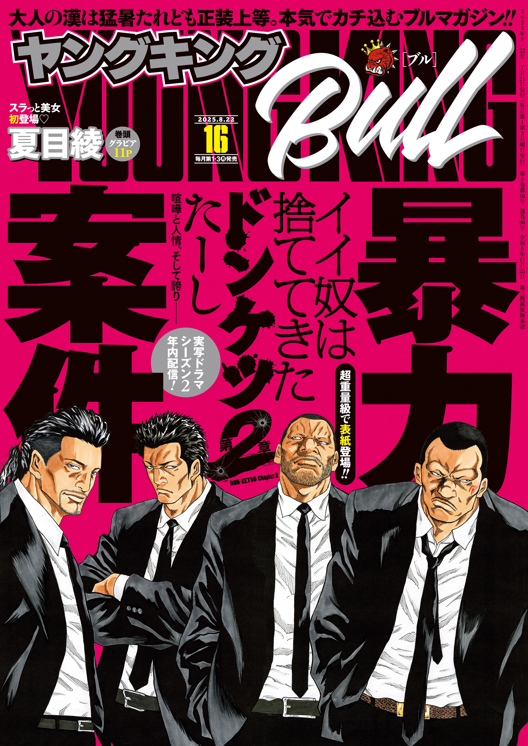 ヤングキングBULL 2025年8/22号 の表紙